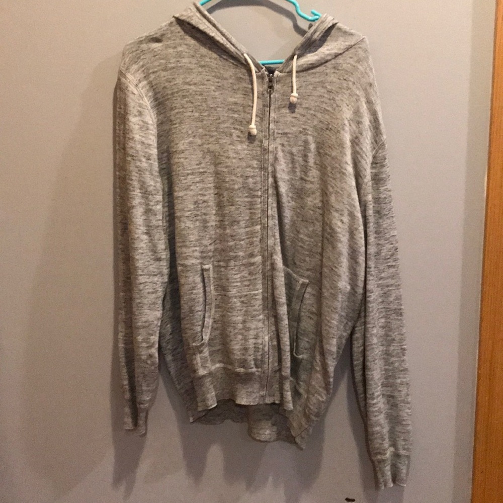 Jcrew zip-up hoodie